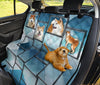 Akita Inu In Frame Print Pet Seat Covers