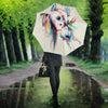 Horse Watercolor Painting Print Umbrellas