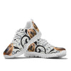 Bloodhound Dog On Designer Print Running Shoes