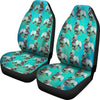 Afghan Hound Dog Pattern Print Car Seat Covers