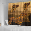 Dachshund Print Shower Curtains