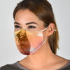 Somali Cat Print Face Mask