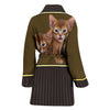 Abyssinian Cat Print Women's Bath Robe