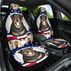 [AI Generated] Rottweiler From Washington Print Car Seat Covers