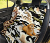 Cute Cat Print Pet Seat Covers