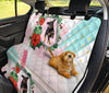 Rottweiler Floral Print Pet Seat Covers