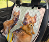 Cute American Pit Bull Terrier Print Pet Seat Covers