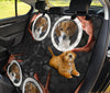 Beagle In Circle Print Pet Seat Covers