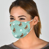 Savannah Cat Patterns Print Face Mask