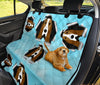 Basset Hound Dog Art Print Pet Seat Covers