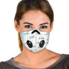 SwordFish Patterns Print Premium Face Mask