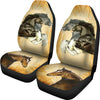 Shire Horse Print Car Seat Covers