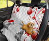 Dachshund Christmas Print Pet Seat Covers