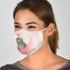 Scottish Fold Cat Love Print Face Mask