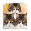 Maine Coon Cat Print Women's Leather Wallet