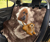 Cute Redbone Coonhound Print Pet Seat Covers