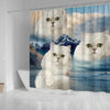 Lovely Persian Cat Shower Curtains