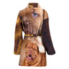 Bordeaux Mastiff Dog Print Women's Bath Robe
