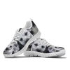 Border Terrier On Black Print Running Shoes