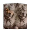 Lovely Chow Chow Print Women's Leather Wallet