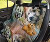 Wheaten Terrier Print Pet Seat Covers