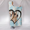 Norwich Terrier Print Hooded Blanket