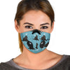 Barbet Dog Print Premium Face Mask