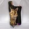 Lovely Selkirk Rex Cat Print Hooded Blanket