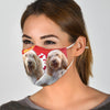 Amazing Grand Basset Griffon Vendeen Print Face Mask