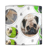 Cute Pug Dog Print Women's Leather Wallet