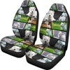 Westie Collage Print Car Seat Covers