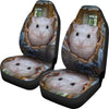 Cute Campbell's Dwarf Hamster Print Car Seat Covers