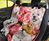 Lovely Westie Print Pet Seat Covers