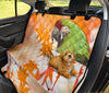 Lovely Military Macaw Print Pet Seat Covers