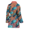 Jack Dempsey Fish Print Women's Bath Robe