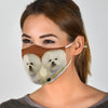 Bichon Frise Print Face Mask- Limited Edition