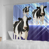 Girolando Cattle (Cow) Print Shower Curtain