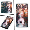 Bernedoodle Dog Print Women's Leather Wallet