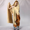 Cute Finnish Spitz Print Hooded Blanket