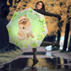 Lovely Pomeranian Dog Print Umbrellas