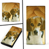 Cute Beagle Dog Print Women's Leather Wallet