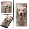 Golden Retriever Print Women's Leather Wallet