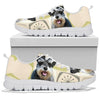 Lovely Standard Schnauzer Print Running Shoes