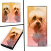 Amazing Dandie Dinmont Terrier Print Women's Leather Wallet