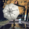Compass Print Umbrellas