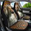 Afghan Hound Golden Print Car Seat Covers