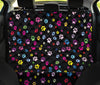 Colorful Paws Print Pet Seat Covers