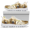 Amazing Golden Retriever Print Running Shoes