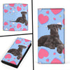 Giant Schnauzer Dog Print Women's Leather Wallet