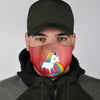 Rainbow Unicorn Print Face Mask